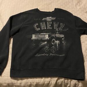 Chevy Graphic Crewneck Sweatshirt - Black